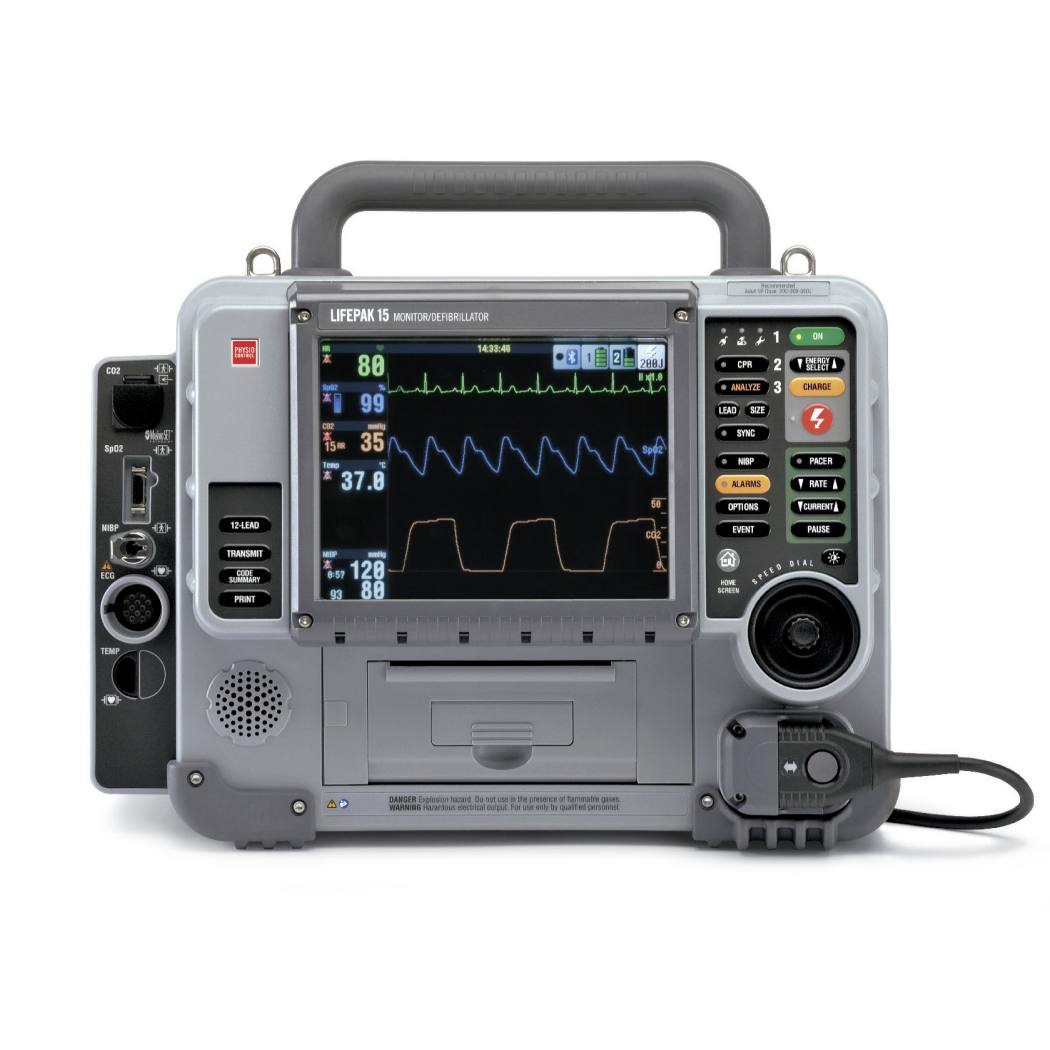 【中古】 HEART FOR LIFE i－nos Physio-Control Lifepak 15 Defibrillator For Sale – Southwest