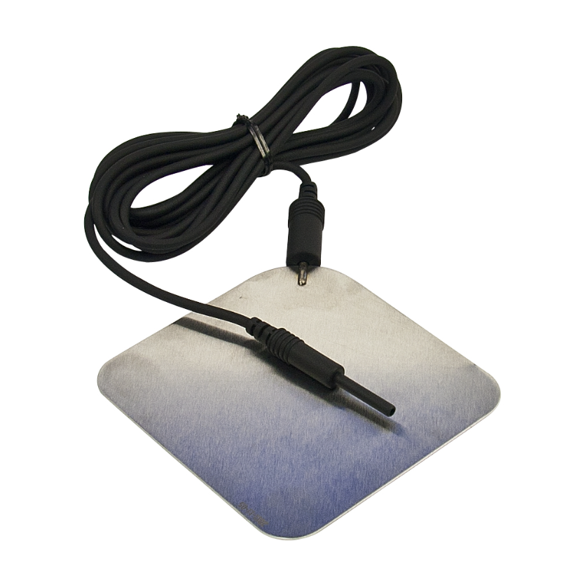 Metal Return Electrode Plate w/ Cord A802EU [New] – Southwest Medical ...