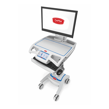 Capsa CareLink Computer Cart Nurse Workstation