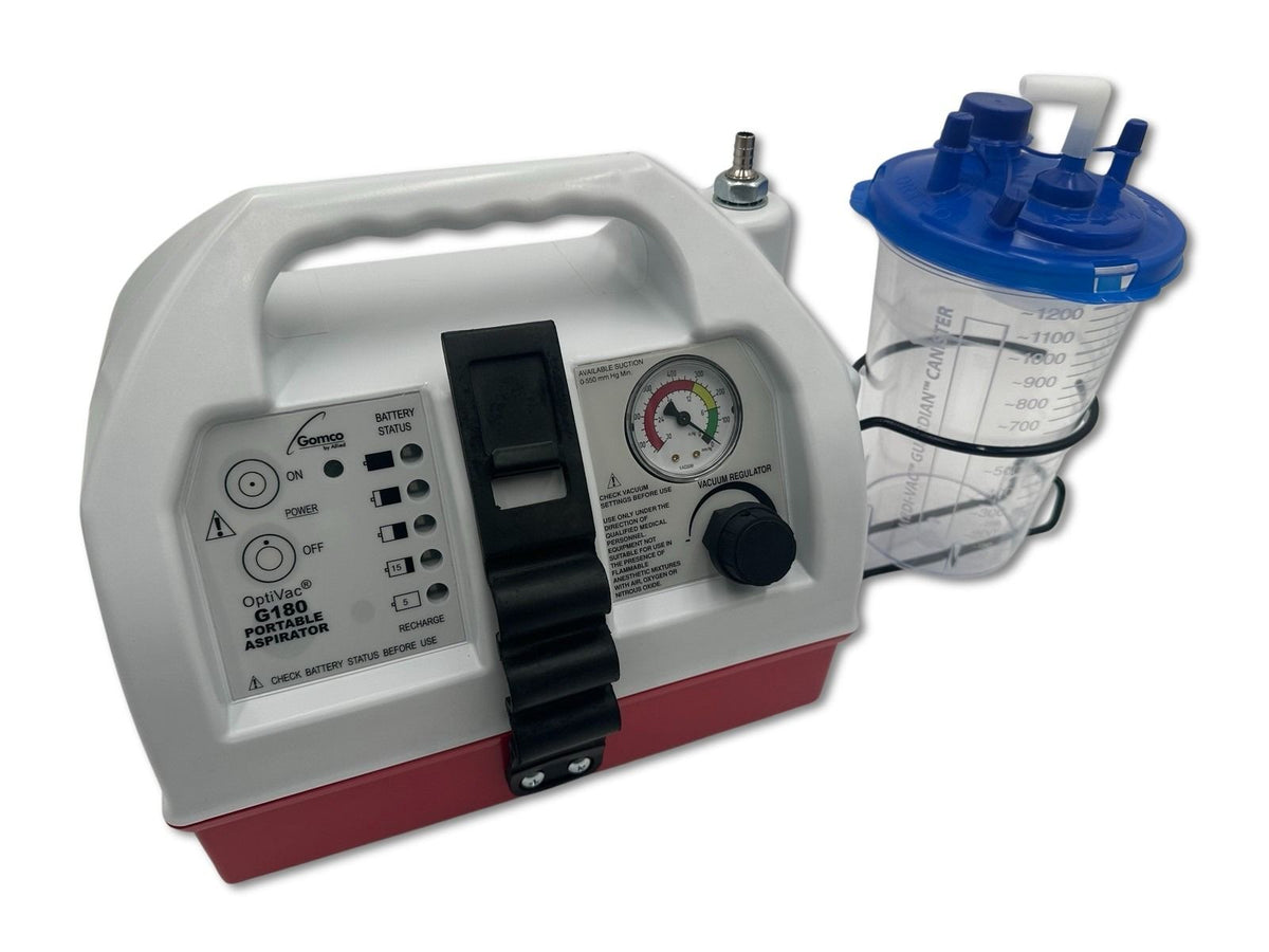 Gomco G180 Optivac Portable Suction Pump Refurbished