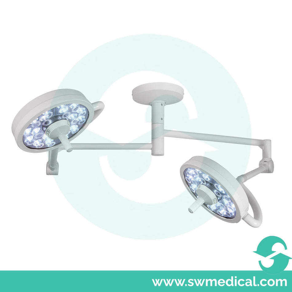Medical Illumination MI-750 Dual Ceiling Mount Surgical Light