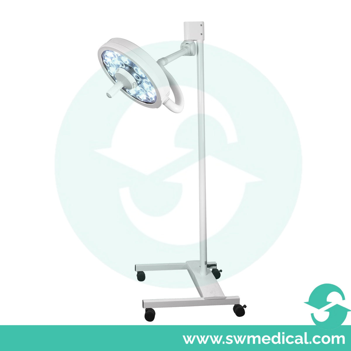 Medical Illumination MI-750 Single Portable Floor Model Surgical Light