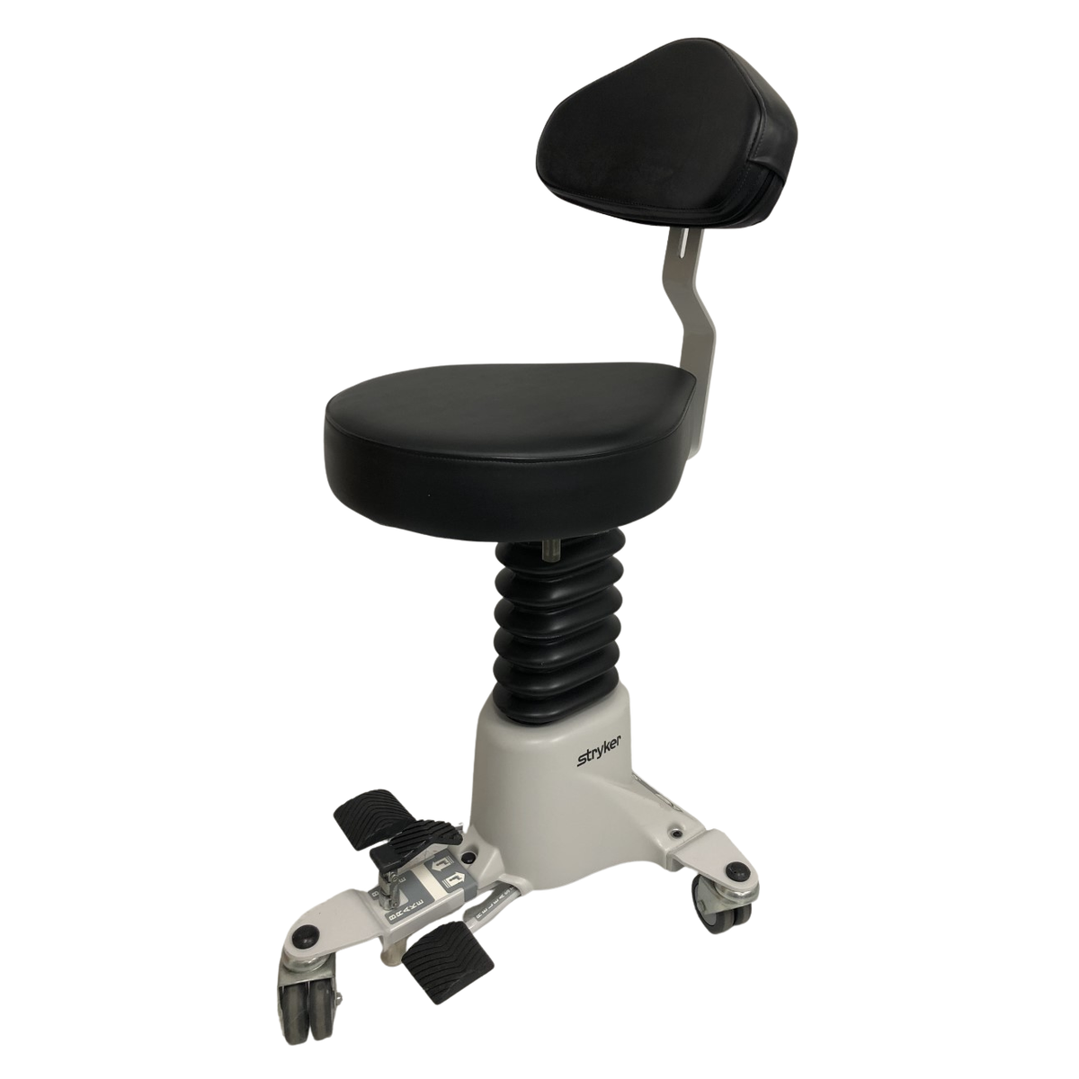 Stryker 830 SurgiStool II Surgeon Stool Teardrop Seat