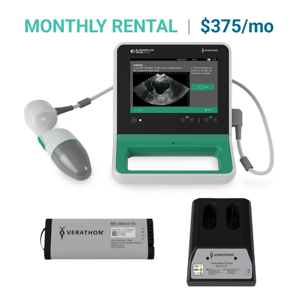 Verathon Prime Plus BladderScan System Monthly Rental $375/mo