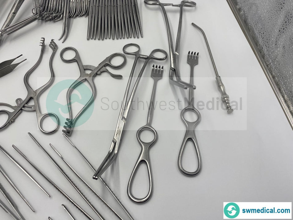 Aesculap Coronary Artery Bypass Graft Instrument Set For Sale | SW Med ...